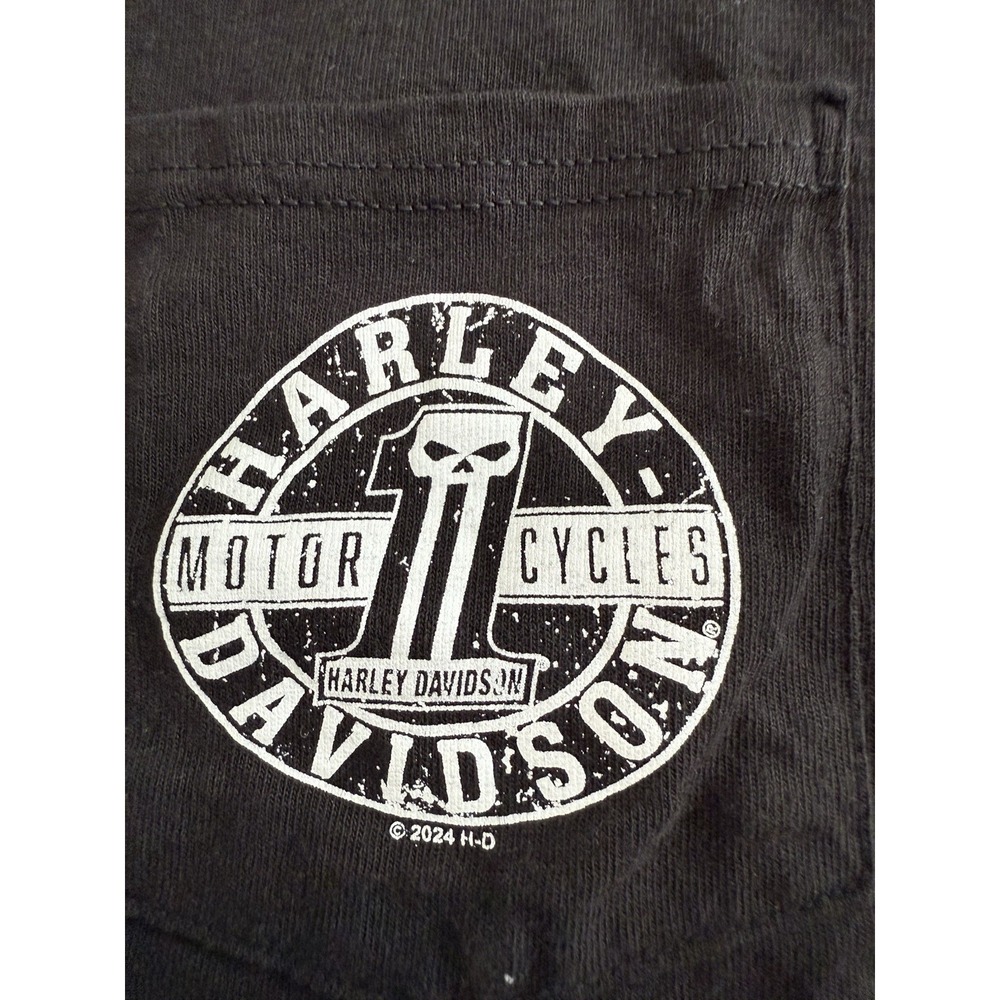 Harley Davidson Hillbilly Gatlinburg TN Black Short Sleeve T-Shirt XL - Picture 5 of 7